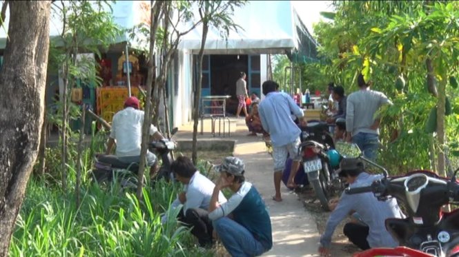 Hiện trường nơi xảy ra vụ việc (Thiên Minh)Hiện trường nơi xảy ra vụ việc - Ảnh: Thiên Minh