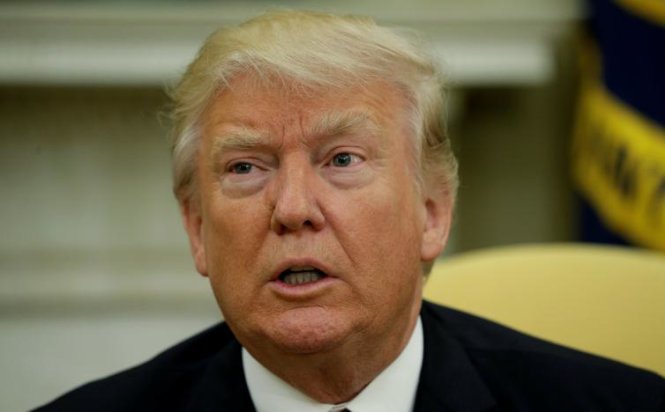 Tổng thống Mỹ Donald Trump - Ảnh: Reuters