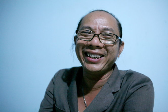Nghệ sĩ Trung Dân - Ảnh: GIA TIẾN