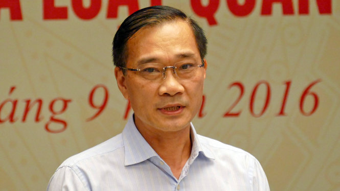 Chủ nhiệm Ủy ban Kinh tế Vũ Hồng Thanh cho biết một số thành viên Ủy ban Kinh tế đề nghị Chính phủ cân nhắc giải pháp tăng sản lượng khai thác dầu - Ảnh: L.K