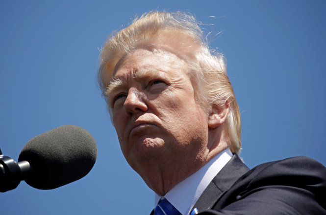 Tổng thống Mỹ Donald Trump - Ảnh: Reuters