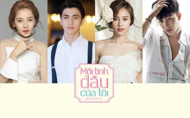Những gương mặt điện ảnh trẻ nhiều triển vọng góp mặt trong Mối tình đầu của tôi - Ảnh: ĐPCC