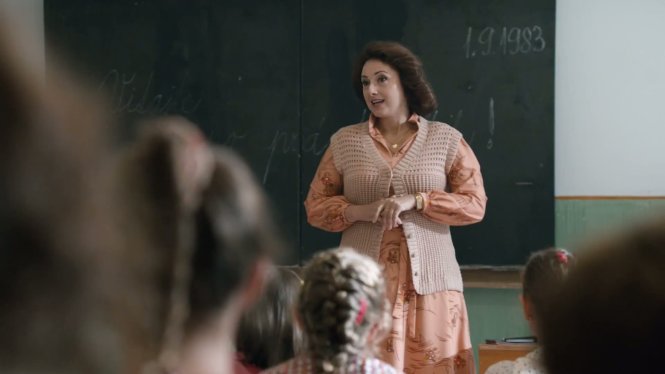 Nữ diễn viên Zuzana Mauréry trong phim The Teacher - Ảnh: LevelK