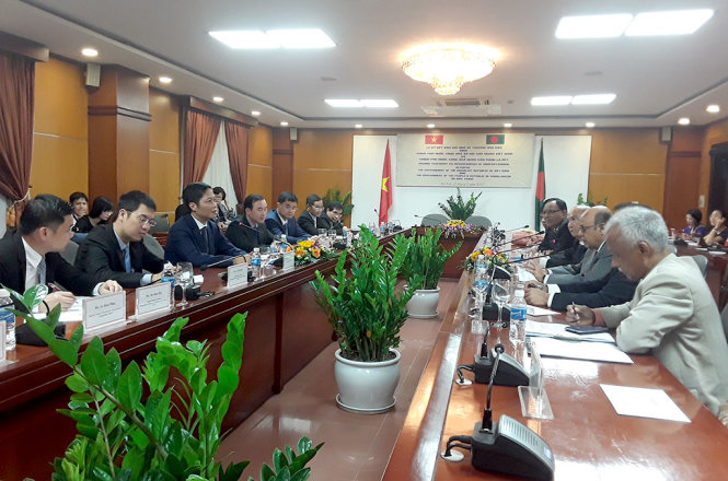 Theo Bản ghi nhớ được ký kết với Băng-la-đét có hiệu lực 5 năm, mỗi năm Việt Nam sẽ xuất khẩu 1 triệu tấn gạo sang nước này - Ảnh: N.AN