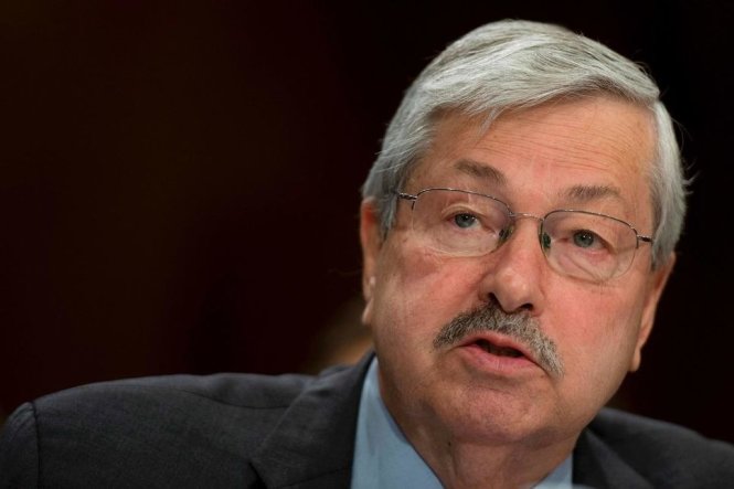 Thống đốc bang Iowa Terry Branstad - Ảnh: AFP