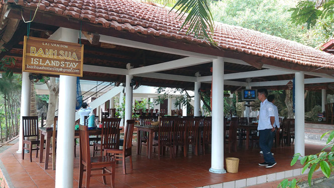 Chủ đầu tư đã chỉnh trang một số hạng mục để đón khách du lịch - Ảnh: Đức Hiếu