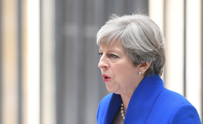 Thủ tướng Anh Theresa May - Ảnh: Reuters