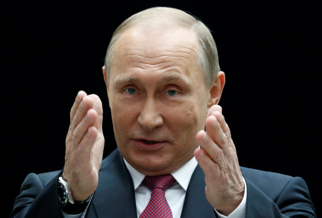 Tổng thống Nga Vladimir Putin - Ảnh: Reuters