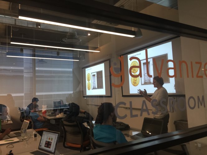 Không gian làm việc chung dành cho startup trong vùng tại trung tâm Galvaniz, thành phố Austin, Texas
