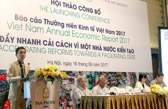 VERP nhận định mục tiêu tăng trưởng 6,7% có thể đạt được nhưng có thể làm trì hoãn những cải cách thể chế - Ảnh: N.AN