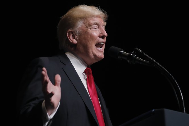 Tổng thống Donald Trump - Ảnh: Reuters