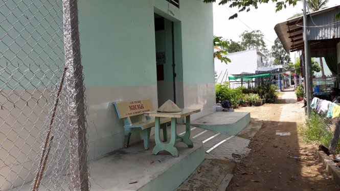 Nhà trọ Hoàng Việt nơi xảy ra vụ án mạng kinh hoàng chỉ vì ghen - Ảnh: Bửu Đấu