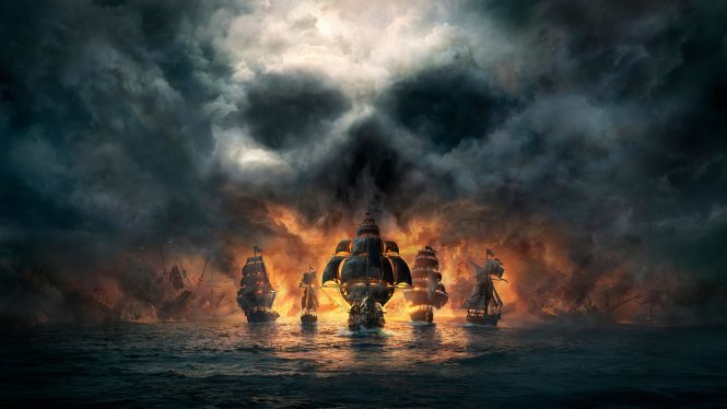 Game hải tặc với các cuộc thủy chiến hoành tráng mới của EA mang tên Skull and Bones (Đầu lâu và những bộ xương) trình diễn tại hội chợ game quốc tế E3 2017 - Ảnh: 1080pwallpaper