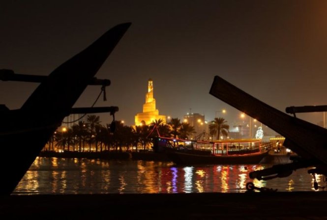 Một đền thờ ở Doha, Qatar - Ảnh: Reuters