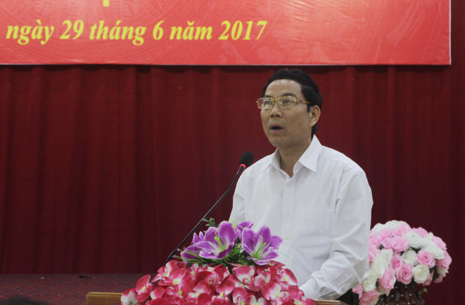 Giám đốc Sở Lao động, thương binh và xã hội Nghệ An khẳng định nếu đối tượng thương binh giả có điều kiện hoàn tiền nhưng không nộp lại thì sẽ chuyển hồ sơ sang cơ quan điều tra xử lý - ẢNH: Doãn Hòa