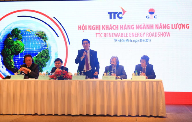 Lãnh đạo Tập đoàn TTC và đại diện IFC, AAM. Ảnh: Minh Huỳnh