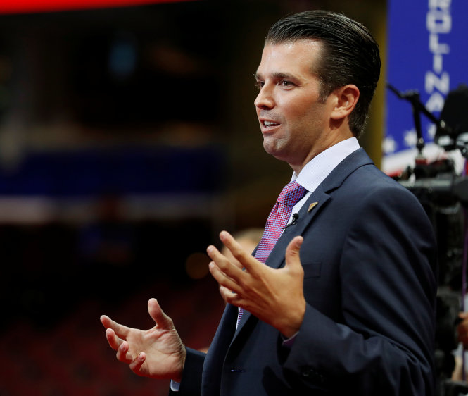Ông Donald Trump Jr - Ảnh: Reuters