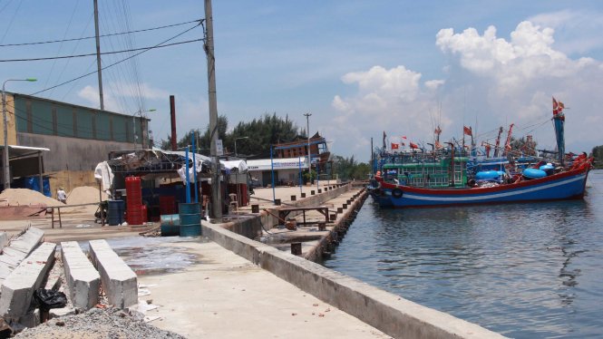 Cảng cá Sa Kỳ sẽ được thanh tra toàn diện - Ảnh: TRẦN MAI