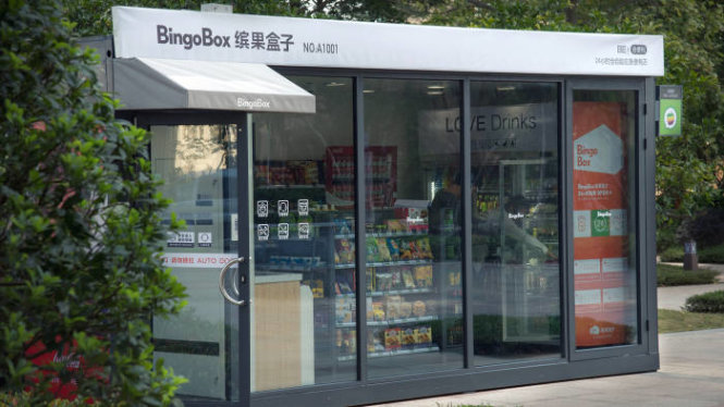 Một cửa hàng BingoBox ở tỉnh Quảng Đông - Ảnh: BingoBox