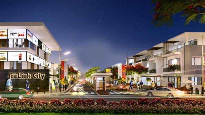 Vị trí đắc địa ngay cửa ngõ sân bay quốc tế Long Thành sẽ biến Airlink City thành khu vực kinh doanh thương mại sầm uất.