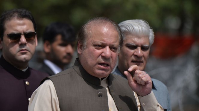 Thủ tướng Nawaz Sharif - Ảnh: AFP