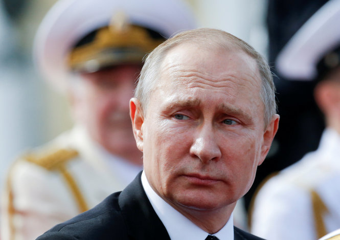 Tổng thống Nga Vladimir Putin - Ảnh: Reuters