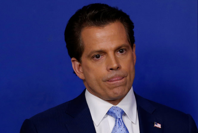Tân giám đốc truyền thông Nhà Trắng Anthony Scaramucci vừa bị sa thải - Ảnh: Reuters
