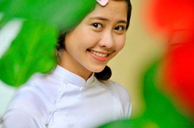 Tường Vi trong phim Túm cổ đại gia -Ảnh: ĐPCC