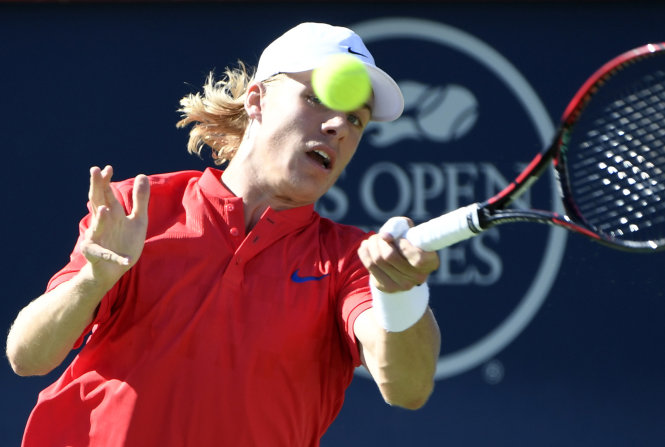 Tay vợt 18 tuổi Denis Shapovalov loại Nadal khỏi Giải quần vợt Canada mở rộng 2017. Ảnh: MTA