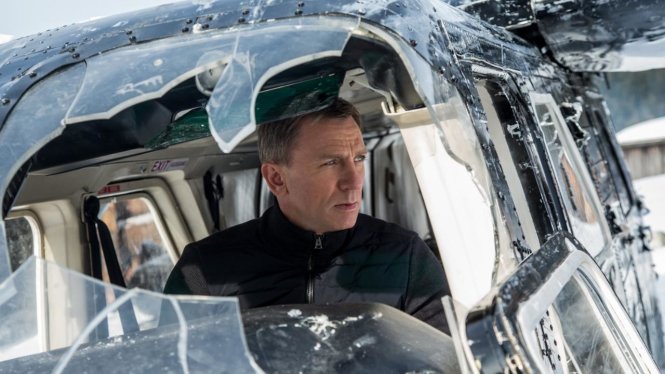 Daniel Craig trong Spectre - Ảnh: PA
