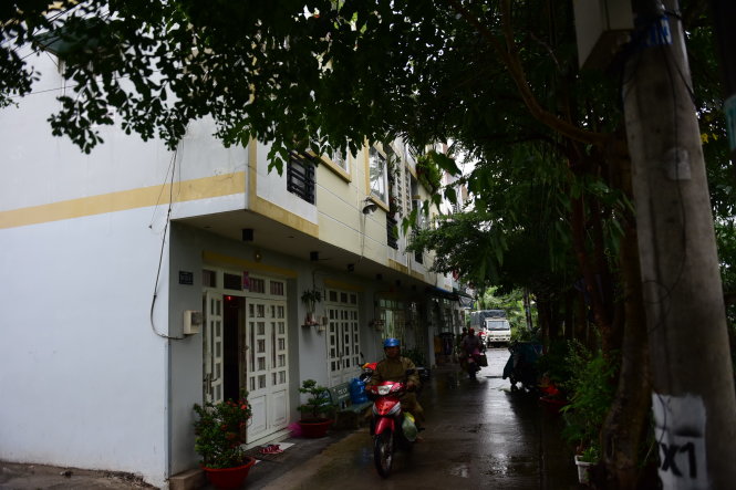 Một công trình xây dựng sai phép tại xã Đa Phước, huyện Bình Chánh (TP.HCM) - Ảnh: HỮU THUẬN