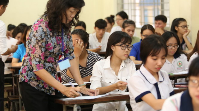 Trước đây nhiều học sinh chọn ngành sư phạm, nay con số này càng ít đi - Ảnh: NHƯ HÙNG