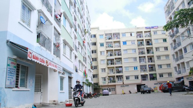 Nhà ở xã hội ở TP Đà Nẵng - Ảnh: HỮU KHÁ