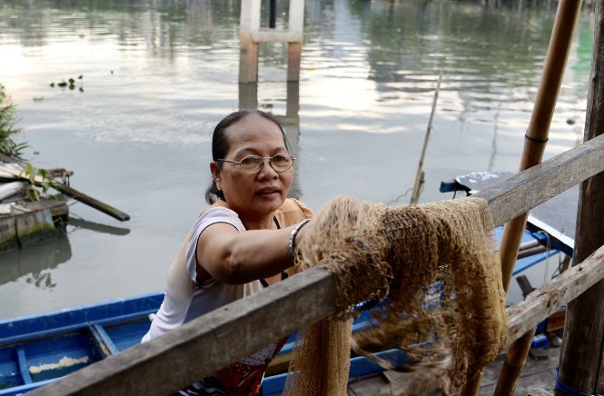 Chị Trần Thị Điểm - Ảnh: TỰ TRUNG