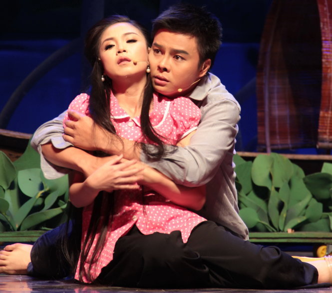 Vở Đời như ý của nhà hát cải lương Trần Hữu Trang - ảnh: Linh Đoan