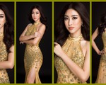 Trang phục dạ hội lộng lẫy của Mỹ Linh tại Miss World