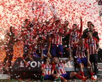 Atletico Madrid ăn mừng chức vô địch Europa League