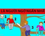 Trắc nghiệm vui: Ai là người ngớ ngẩn nhất?