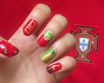 10 bộ nail cực chất cổ vũ vòng 1/8 World Cup