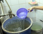 Nước sinh hoạt tại nhiều chung cư không đảm bảo chất lượng
