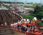 TPHCM: Dự án chống ngập 10.000 tỷ đã thi công được gần 40