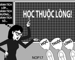 Ám ảnh... học thuộc lòng!