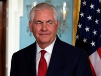 Ông Trump bác tin đồn sẽ sa thải ngoại trưởng Rex Tillerson