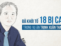 18 bị can đã bị khởi tố trong vụ án Trịnh Xuân Thanh