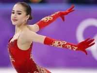 Bông hồng nước Nga 15 tuổi chinh phục sân băng Olympic 2018