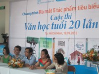 Văn học tuổi 20 - lần V ra mắt tác phẩm tiêu biểu