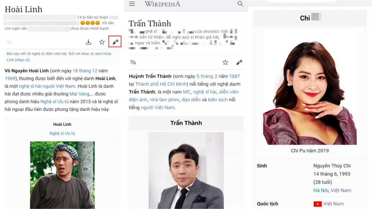 Sửa tiểu sử trên Wikipedia, trò đùa kém duyên của netizen!