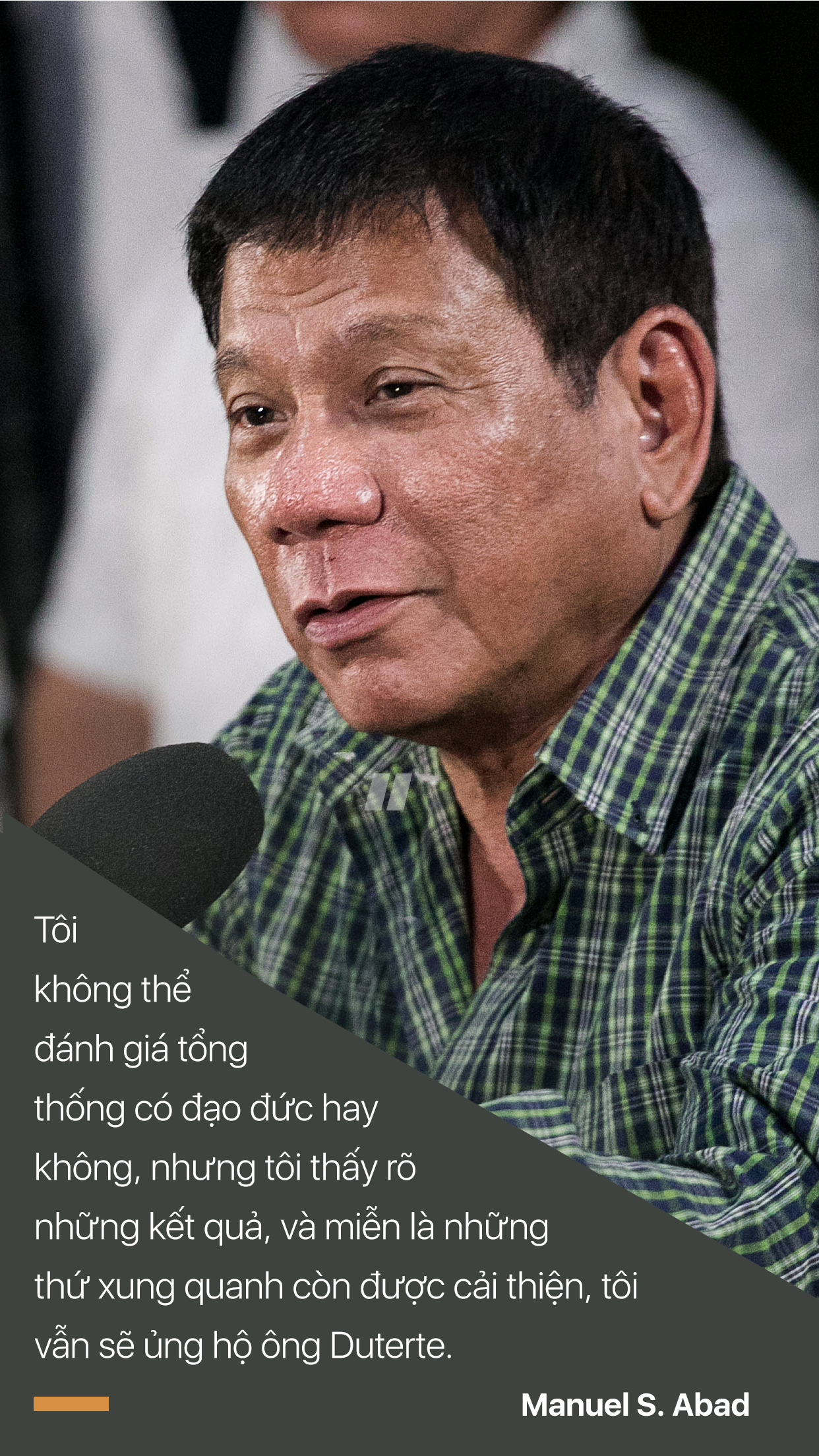 Có một Duterte rất khác trong mắt dân nghèo - Ảnh 6.