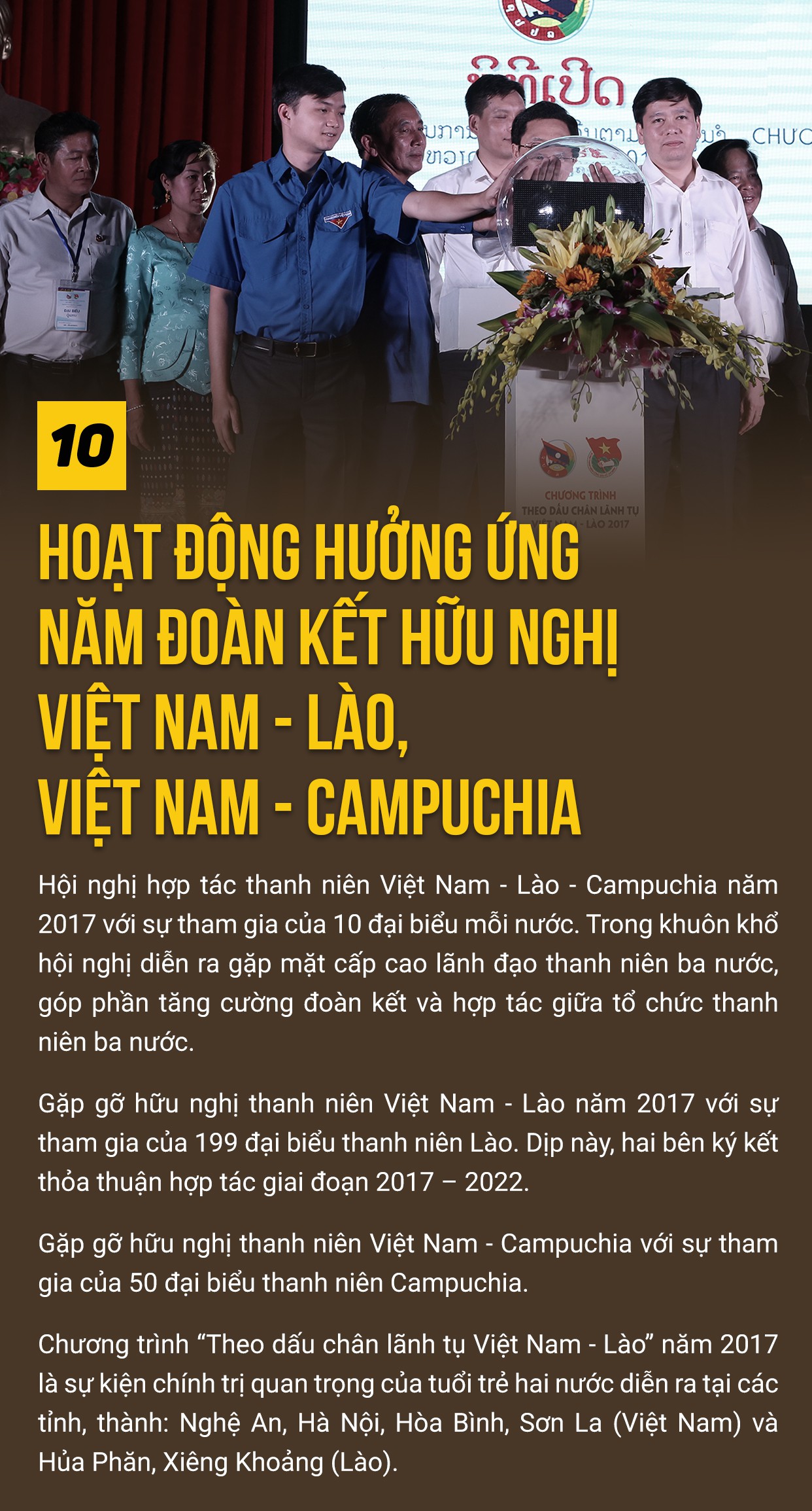 10 sự kiện, hoạt động tiêu biểu của Đoàn năm 2017 - Ảnh 10.