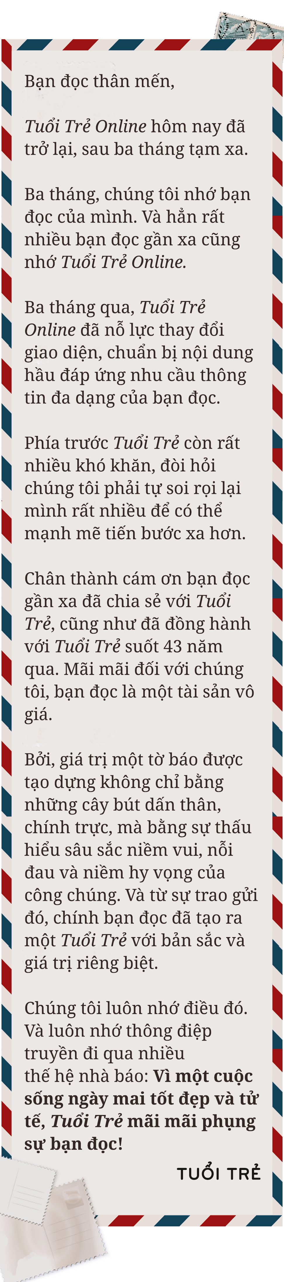 Tuổi Trẻ mãi mãi phụng sự bạn đọc - Ảnh 1.